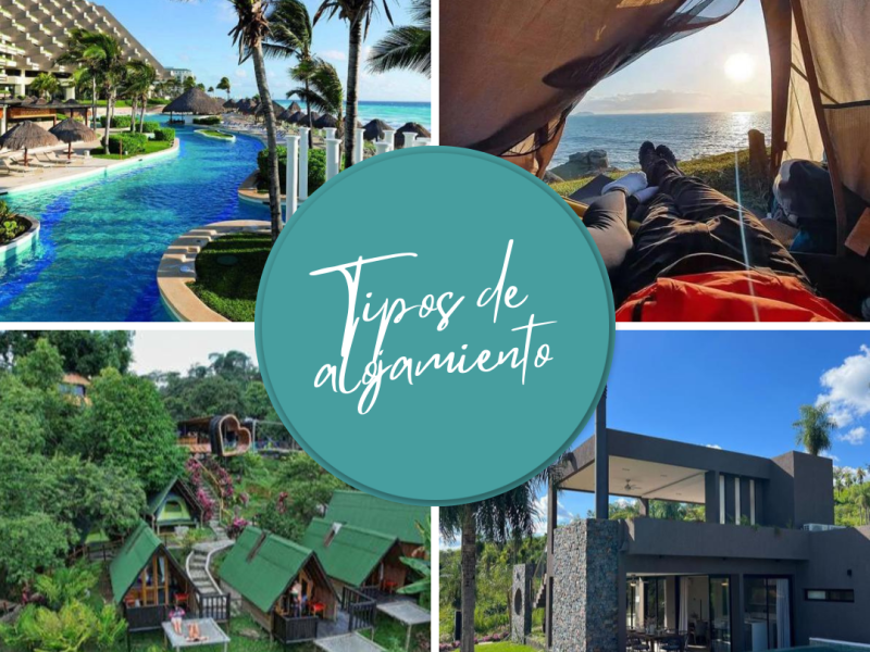 Tipos de alojamiento para&nbsp;viajeros